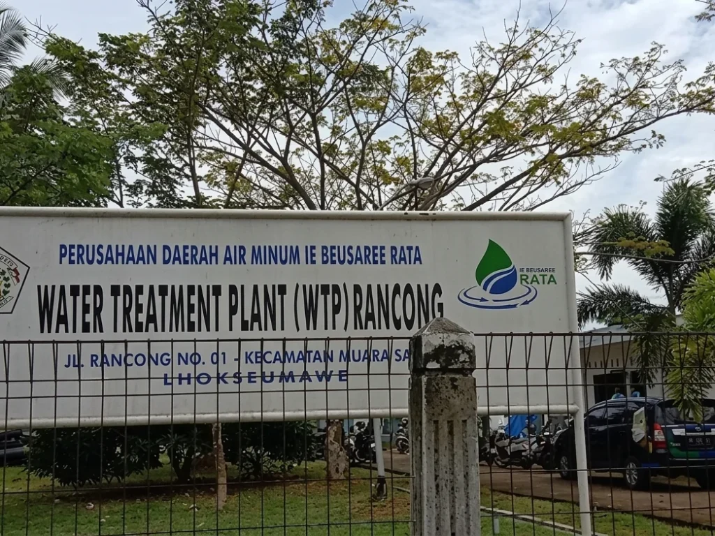 Perusahaan Daerah Air Minum (PDAM) Ie Beusaree Rata Kota Lhokseumaw, Foto: Portalsatu