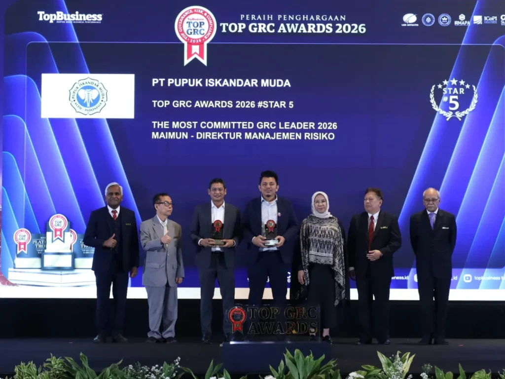 PIM Raih TOP GRC Awards 2026 #5 Stars dan The Most Committed GRC Leader 2026