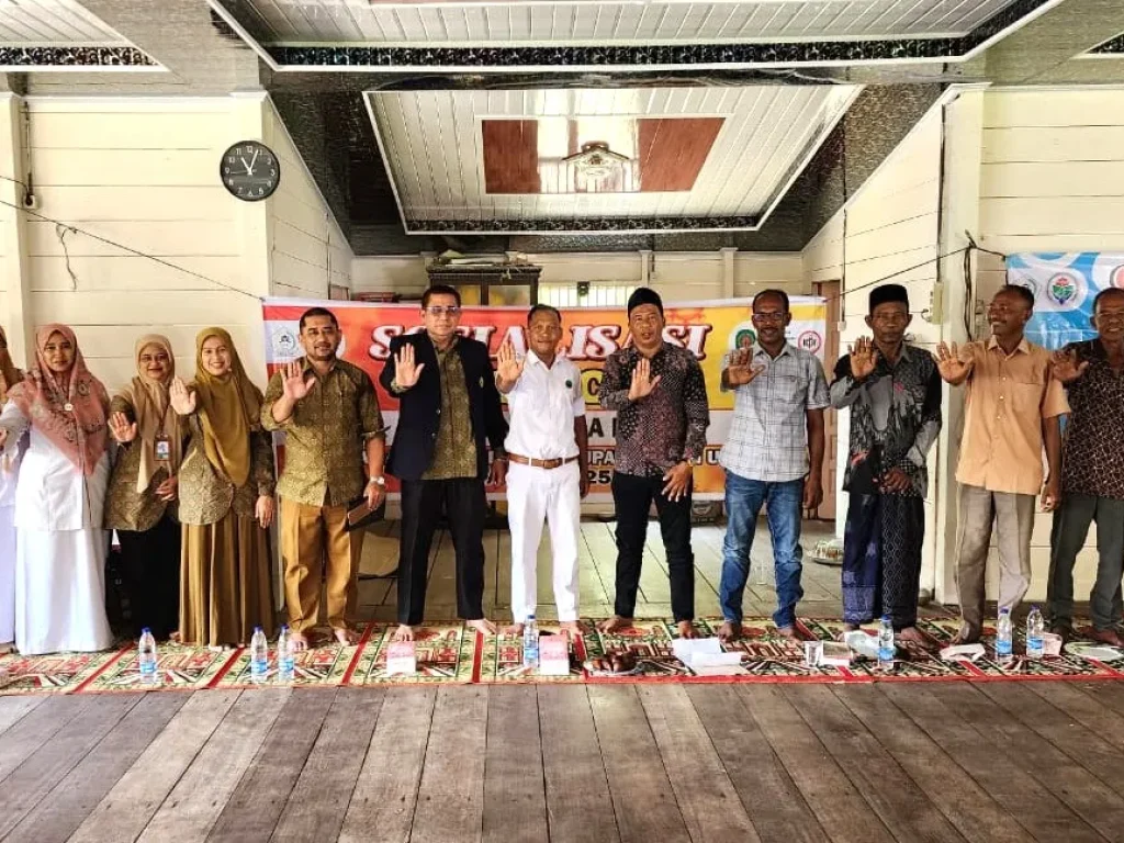 PPTI Aceh Utara Sosialisasi TBC dan Cek Kesehatan Gratis di
Desa Laga Baro
