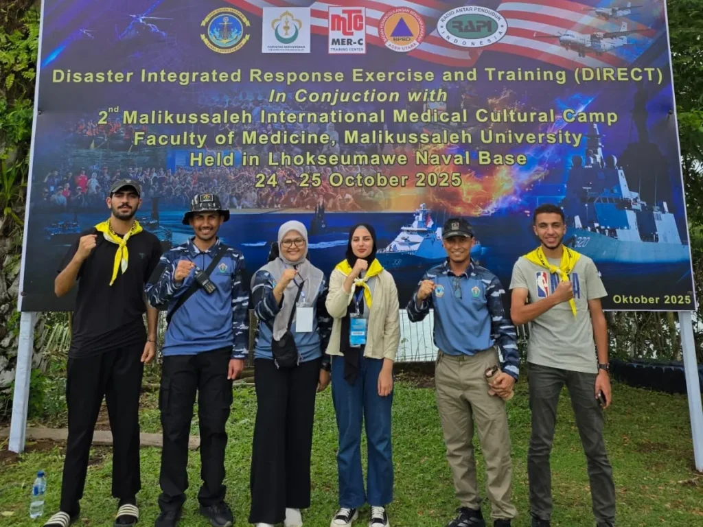 FK Unimal Gelar Disaster Inregrated Response Exercise and Training (DIRECT) in Conjunction with 2nd Malikussaleh Medical dan Cultural Camp 2025