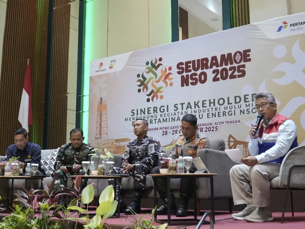 Pertamina Hulu Energi NSO (PHE NSO), bagian dari Pertamina Hulu Rokan (PHR), menggelar kegiatan “Seuramoe” NSO pada 28–29 Oktober 2025 di Parkside Petro Gayo Hotel, Takengon, Aceh Tengah