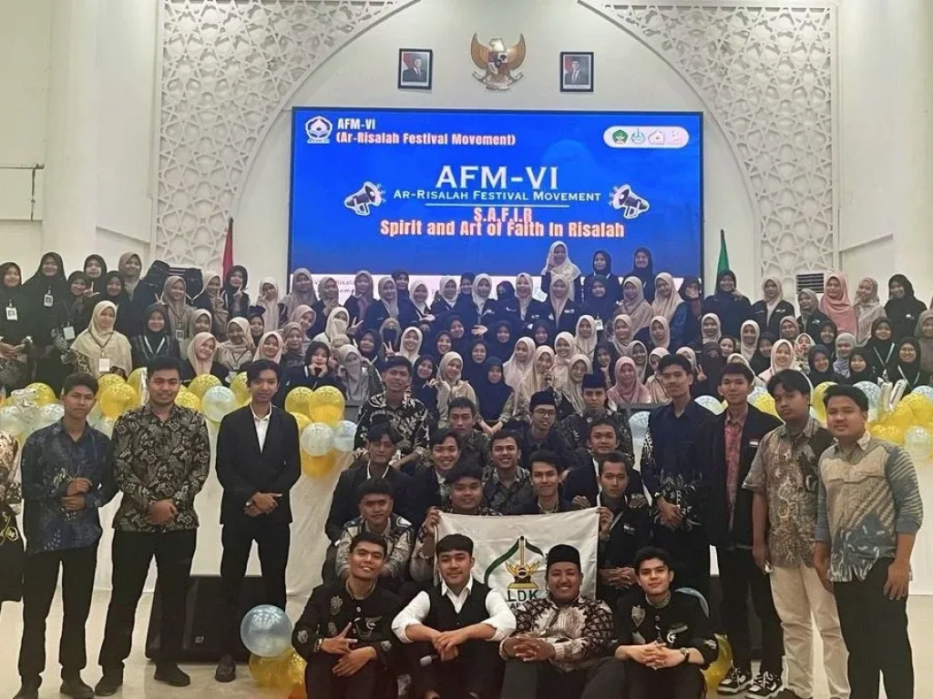 AFM VI Resmi Dibuka: LDK Ar-Risalah Siap Gerakkan Spirit dan Kreativitas Generasi Muda