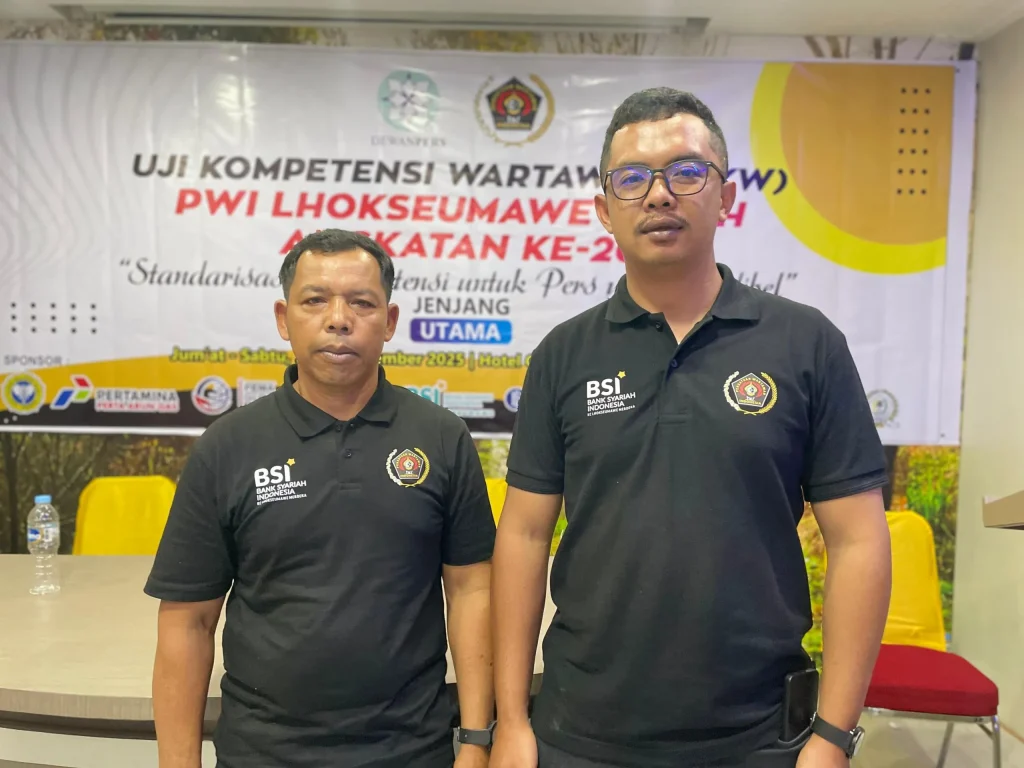 Wartawan Tanah Gayo Aceh Menembus Banjir dan Longsor Demi UKW