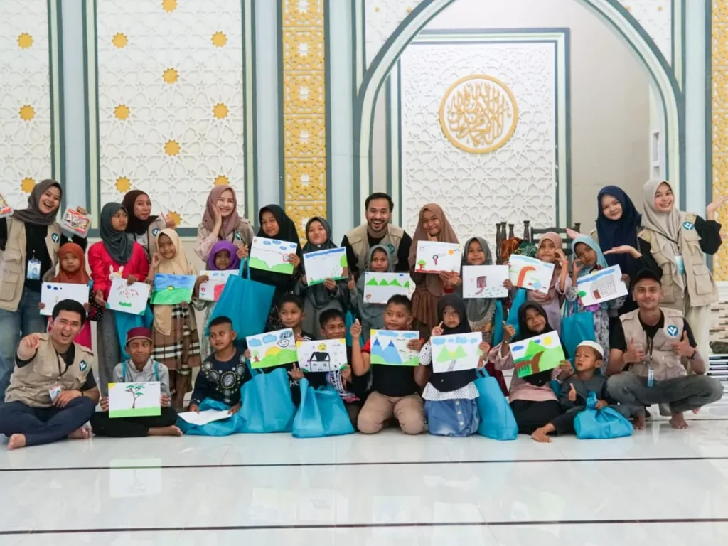 Tim relawan Bertumboost terjun langsung ke lokasi bencana banjir di Kabupaten Aceh Tamiang