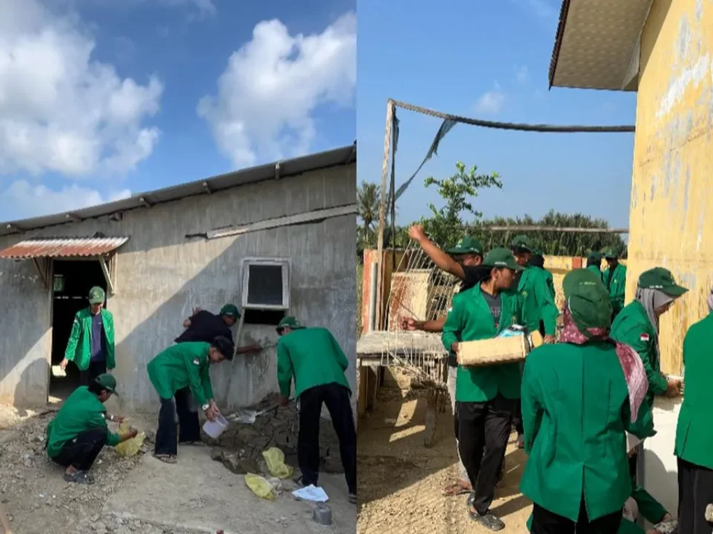 Mahasiswa KKN Relawan Teknik Industri Universitas Malikussaleh Benahi POLINDES Pascabanjir di Pulo Seukee