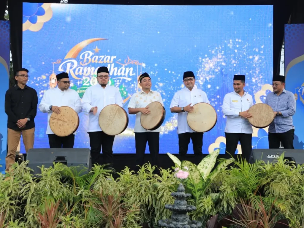 Menteri Ekraf Dorong Brand Lokal Lhokseumawe Tembus Pasar Nasional dan Global Lewat Bazar Ramadhan