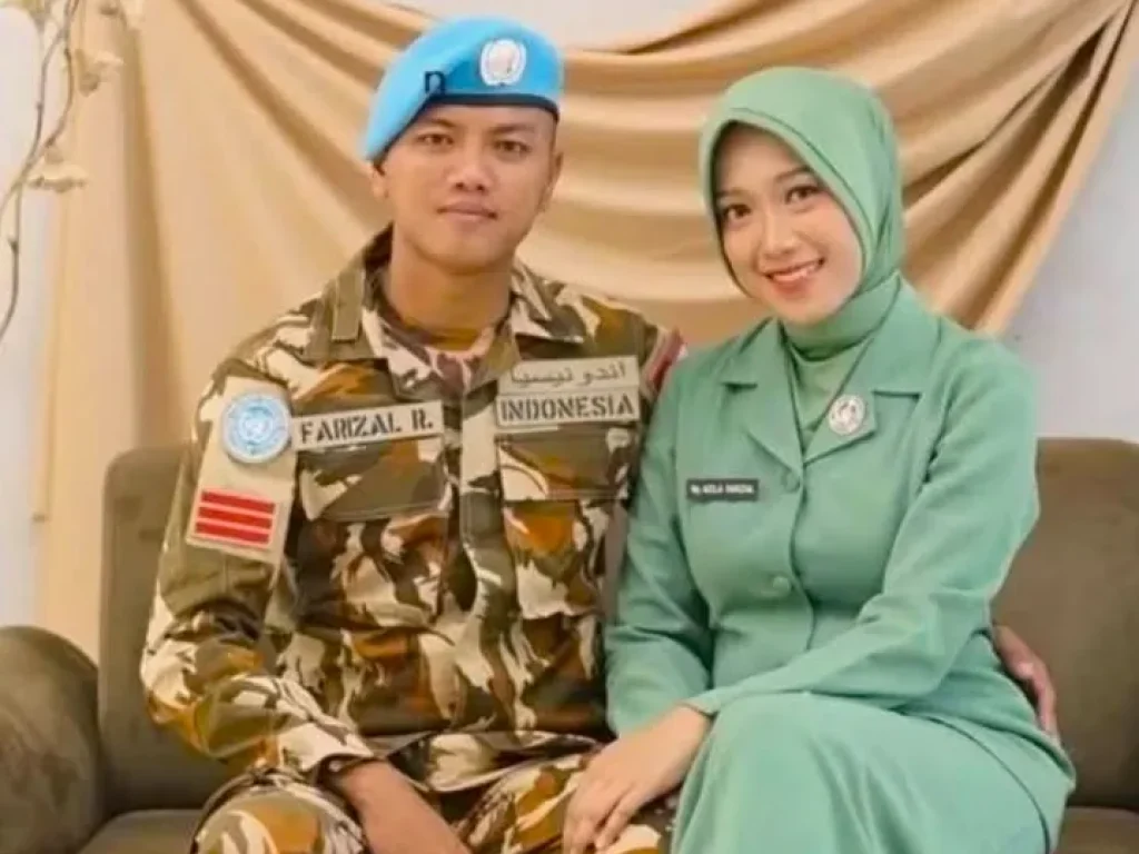 Gugur di Misi Perdamaian, Kisah Haru Praka Farizal Rhomadhon Tinggalkan Istri dan Anak