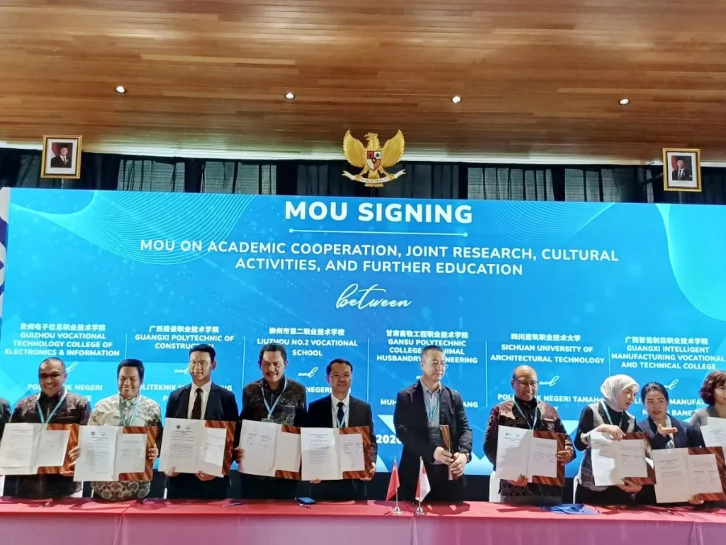 PNL Perkuat Diplomasi Vokasi Global, Teken MoU Strategis dengan Kampus Tiongkok di CITIEA 2026