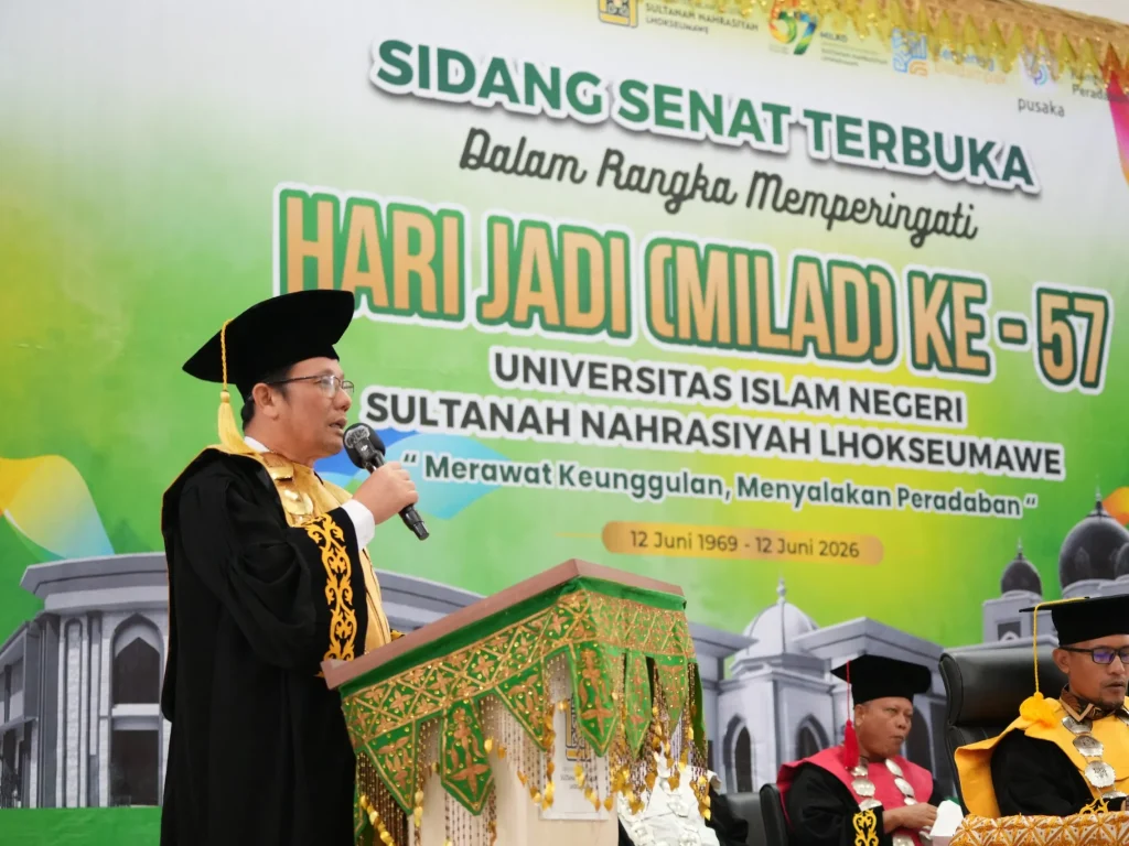 Rektor UIN Sultanah Nahrasiyah Lhokseumawe, Prof. Dr. Danial, M.Ag.,