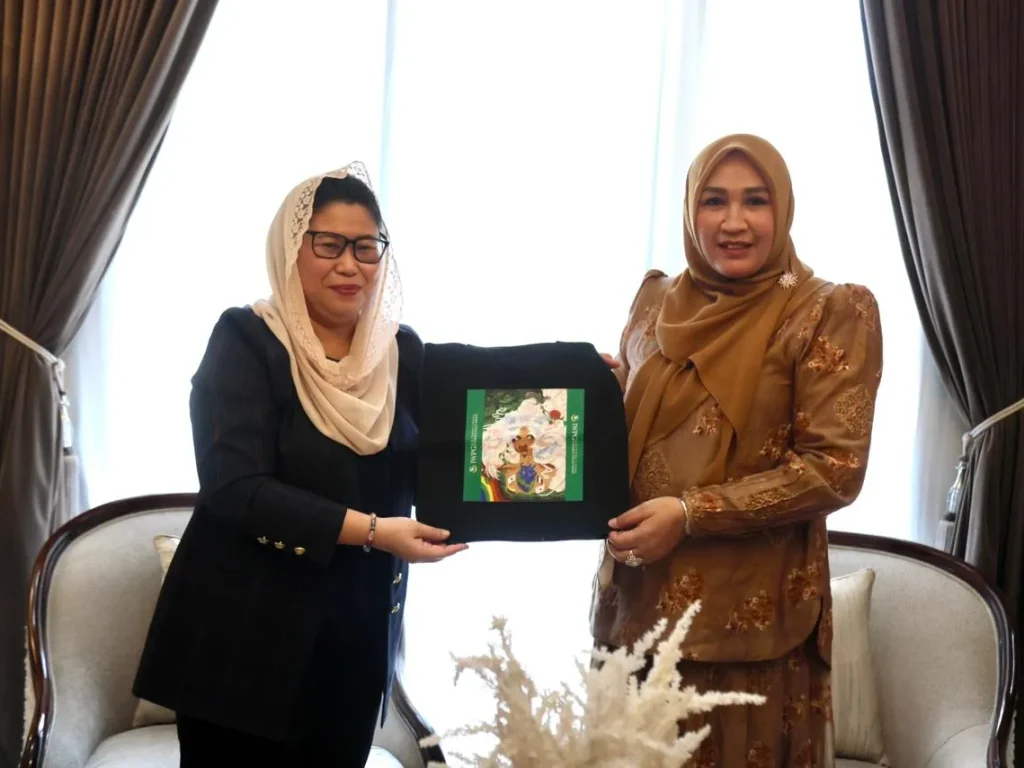 Ketua TP PKK Aceh Marlina Muzakir mengapresiasi International Woman’s Peace Group, yang menjadikan Aceh sebagai salah satu daerah yang dipilih untukenghelar pendidikan perdamaian