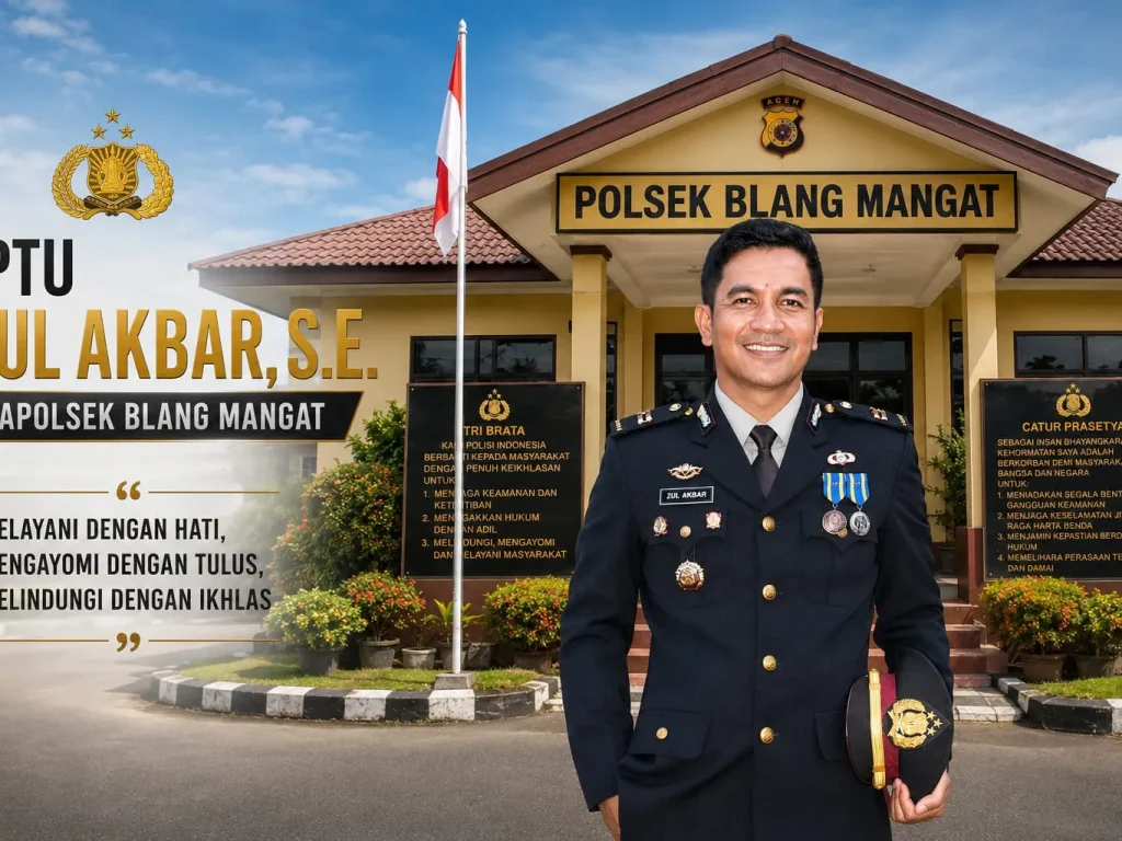 Putra Batuphat Timur Pimpin Blang Mangat, IPTU Zul Akbar Bawa Misi Jaga Kamtibmas