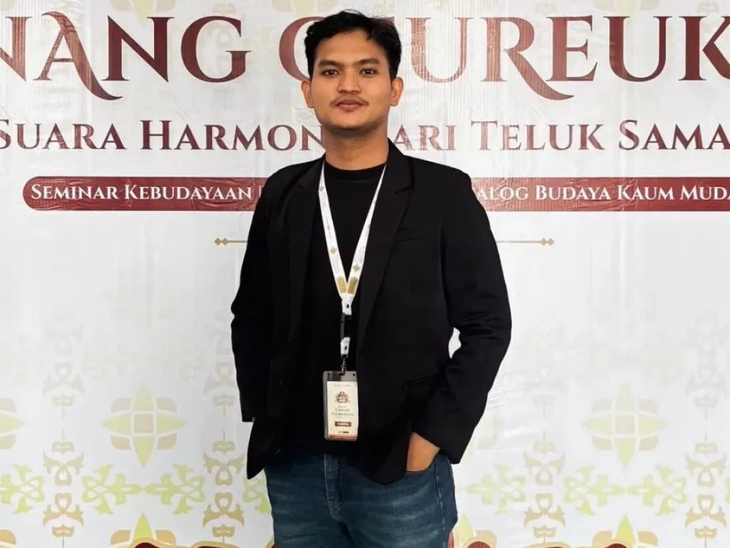 Darwinus, delegasi resmi Kota Lhokseumawe untuk mengikuti forum kepemudaan nasional yang berlangsung pada 28–30 Juni 2026 di Kota Medan.