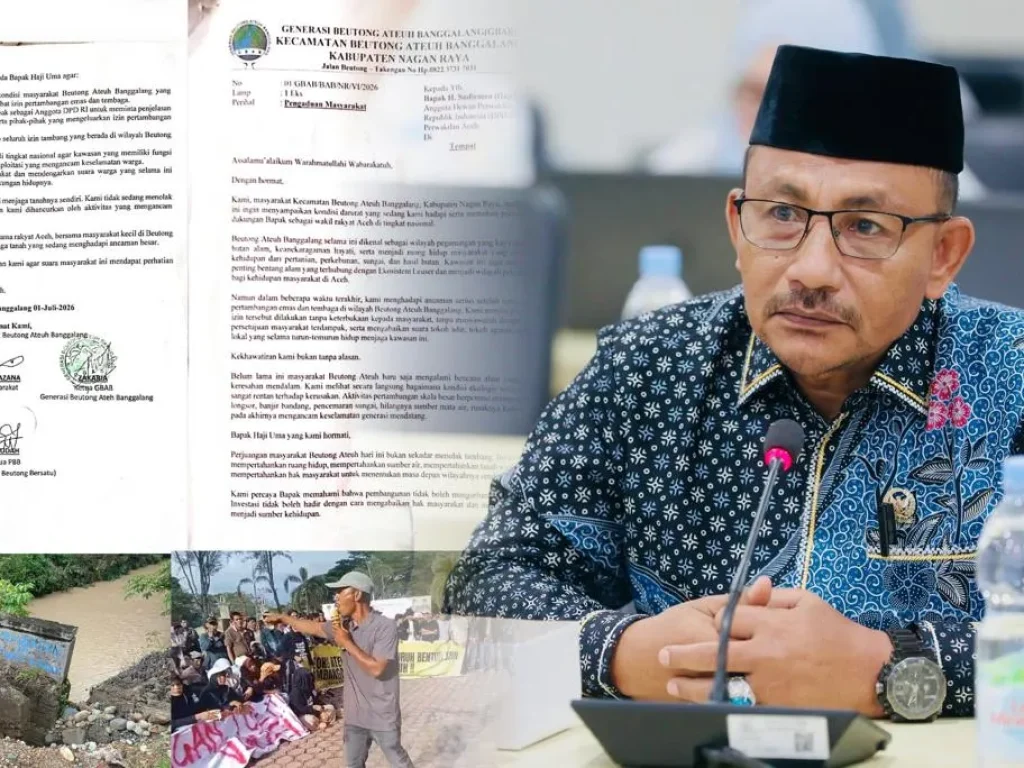 – Anggota DPD RI asal dapil Aceh, H. Sudirman Haji Uma