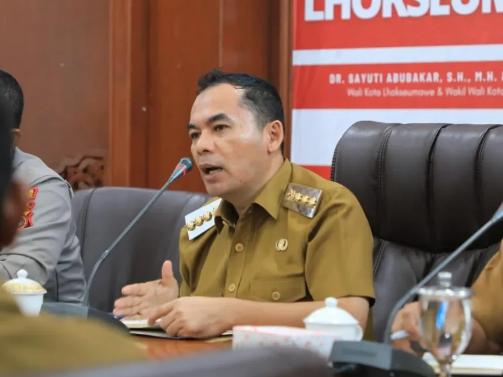 Wali Kota Lhokseumawe, Dr. Sayuti Abubakar, SH., MH
