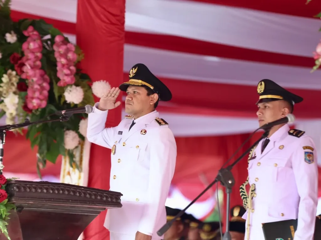 Pimpin Upacara HUT RI ke-81, Wagub Aceh Serukan Jaga Perdamaian dan Wujudkan Aceh Sejahtera