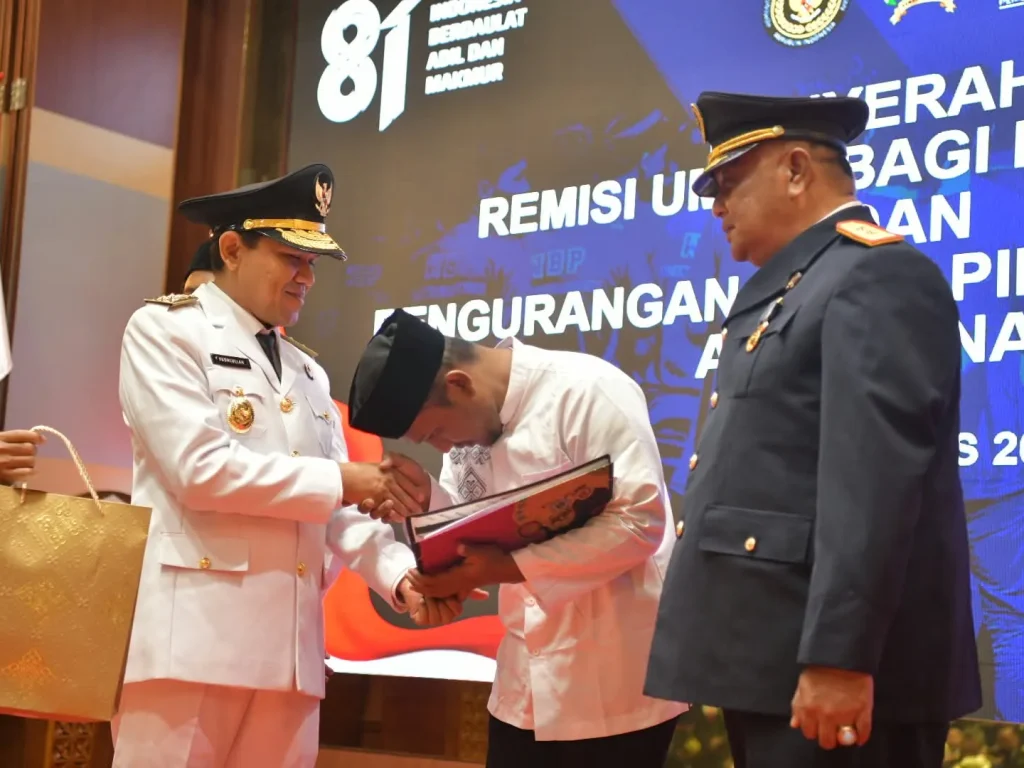 ‎4.833 Narapidana dan Anak Binaan di Aceh Terima Remisi HUT ke-81 Kemerdekaan RI
‎