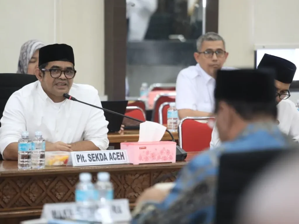 Pelaksana Tugas (Plt) Sekretaris Daerah (Sekda) Aceh, Taufik, S.T., M.Si.,