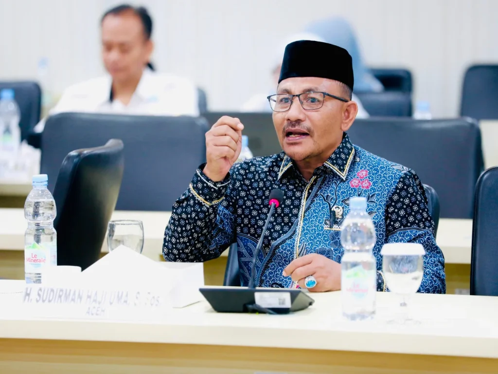 Anggota DPD RI asal Aceh, H. Sudirman,S.Sos.,M.Sos.