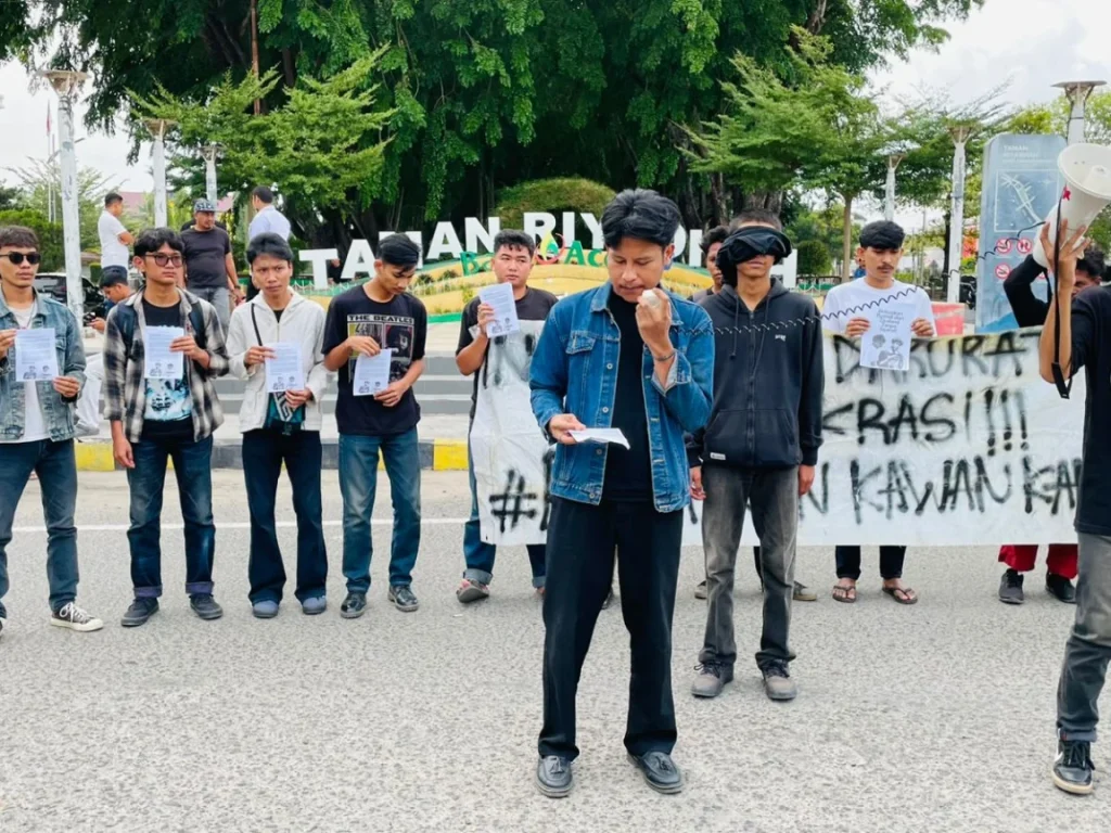 Aliansi Rakyat Pro Demokrasi Desak Polda Metro Jaya Bebaskan Dua Mahasiswa Aceh, Sampaikan 6 Tuntutan