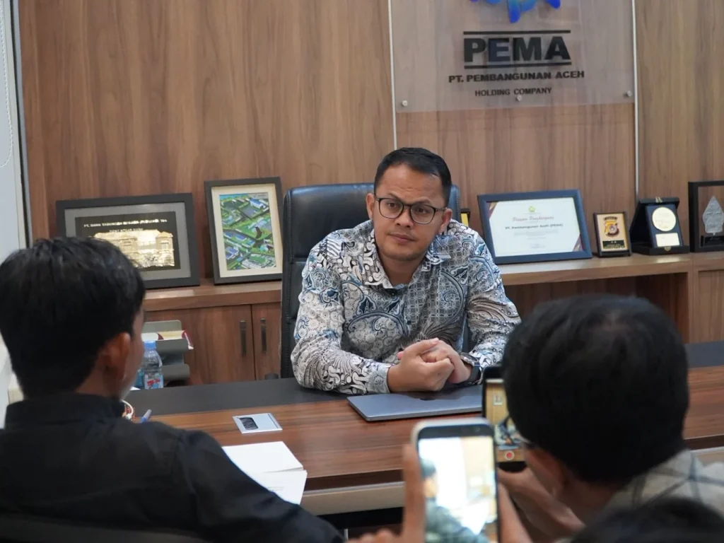 Direktur Utama PT PEMA, Faisal Ilyas, menyatakan kesiapan PEMA untuk menjalankan amanah dan penugasan yang diberikan Pemerintah Aceh secara optimal