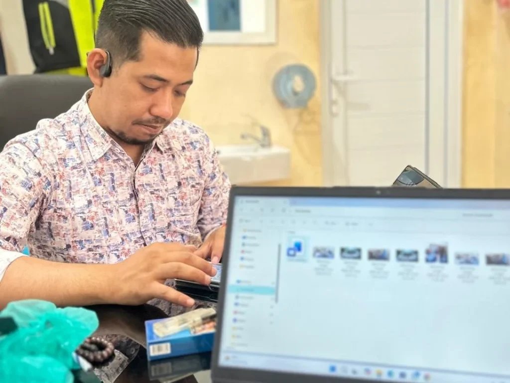 Teuku Alaskar, Direktur Operasional Mitra Yayasan Meupakat Bangun Nanggroe sekaligus General Manager Meal Catering Inflight Aceh