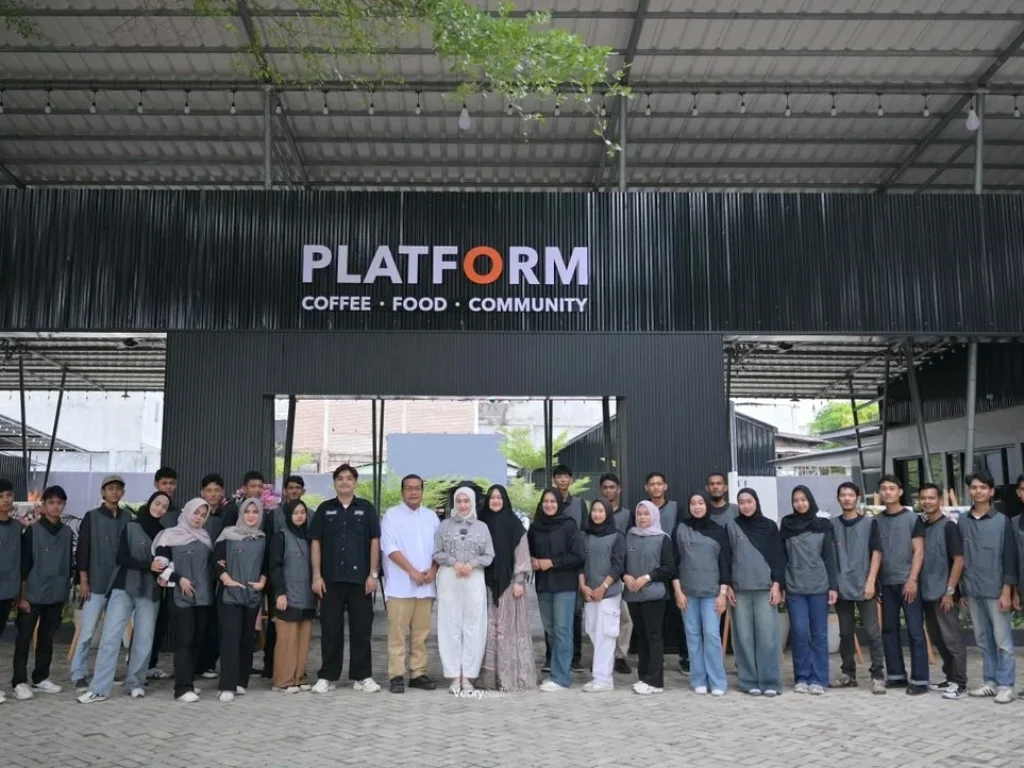 PLATFORM Coffee Hub Soft Opening di Lhokseumawe