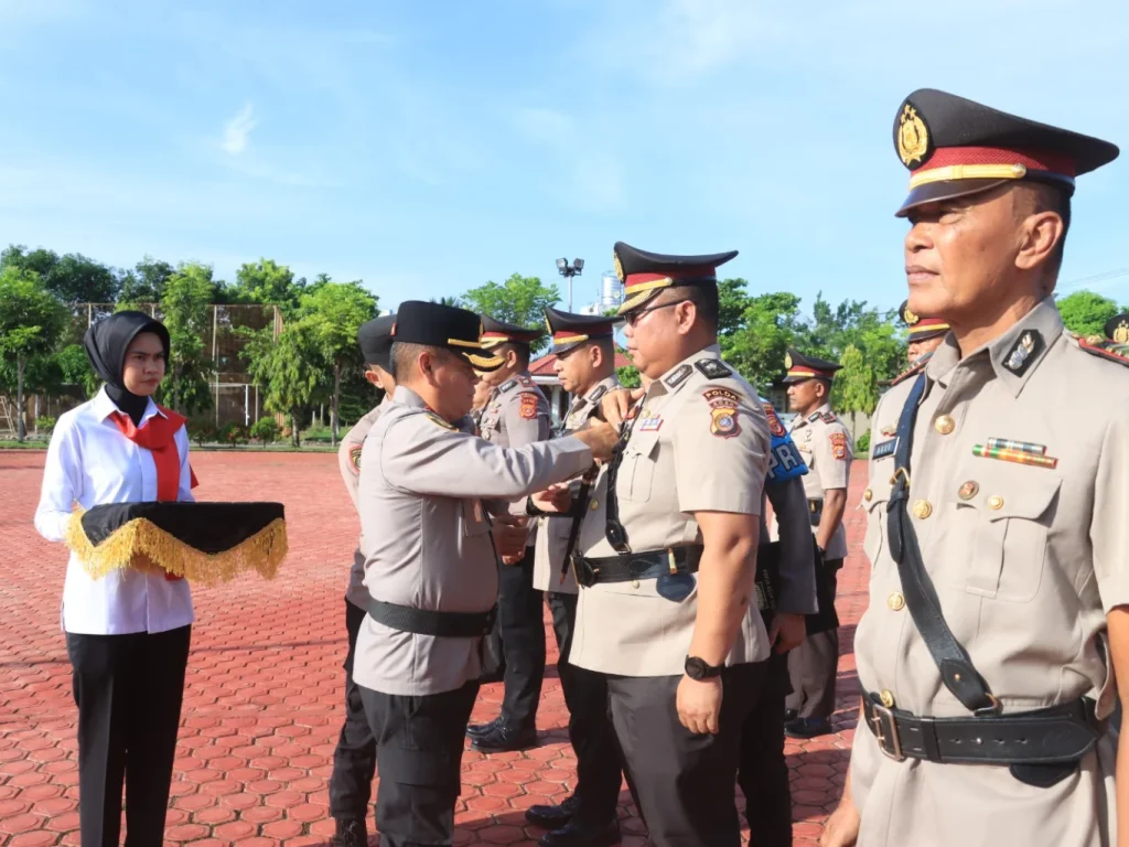 AKBP Trie Aprianto Pimpin Sertijab, Sejumlah Pejabat Polres Aceh Utara Dapat Penugasan Baru