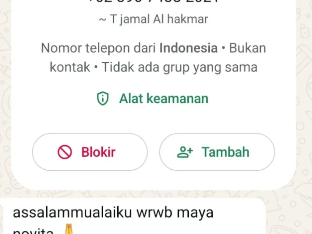 Waspada Penipuan Mengatasnamakan Ustaz Jamal