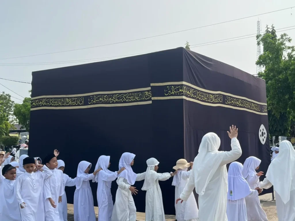 400 Siswa TKIT dan SDIT Diana Assaffa Ikuti Manasik Haji Cilik di Lhokseumawe