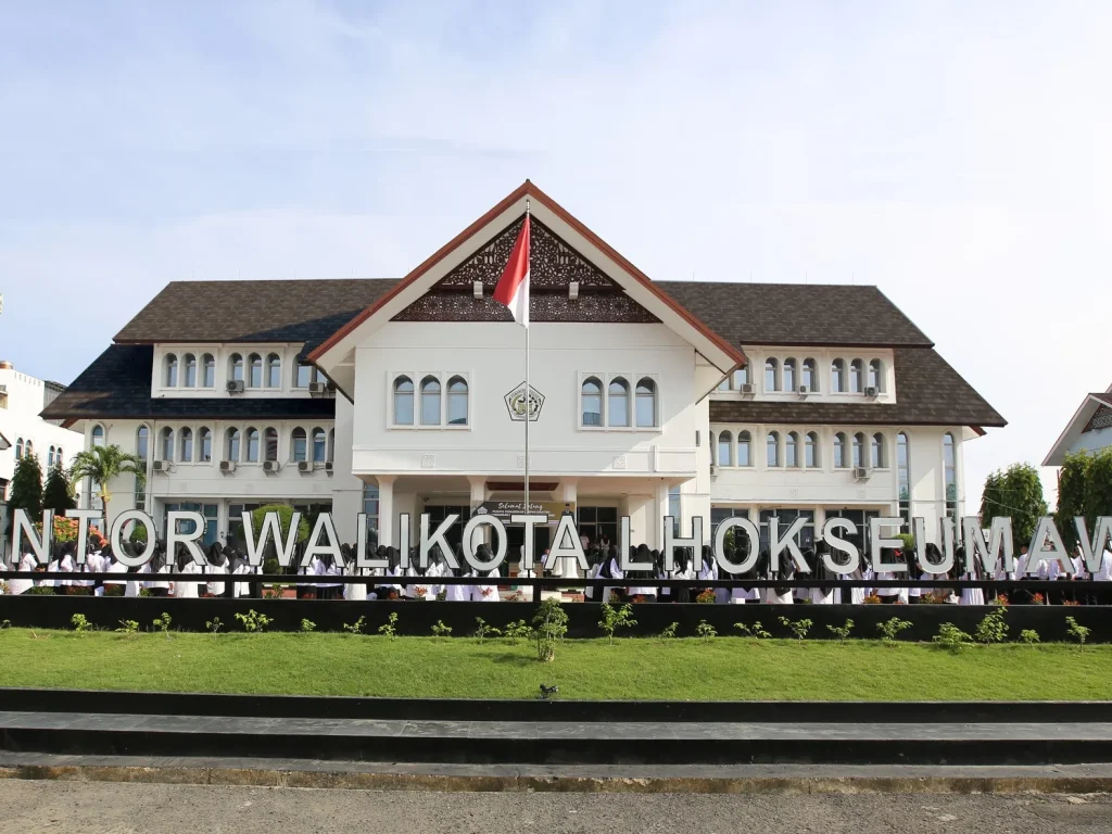 kantor wali kota lhokseumawe